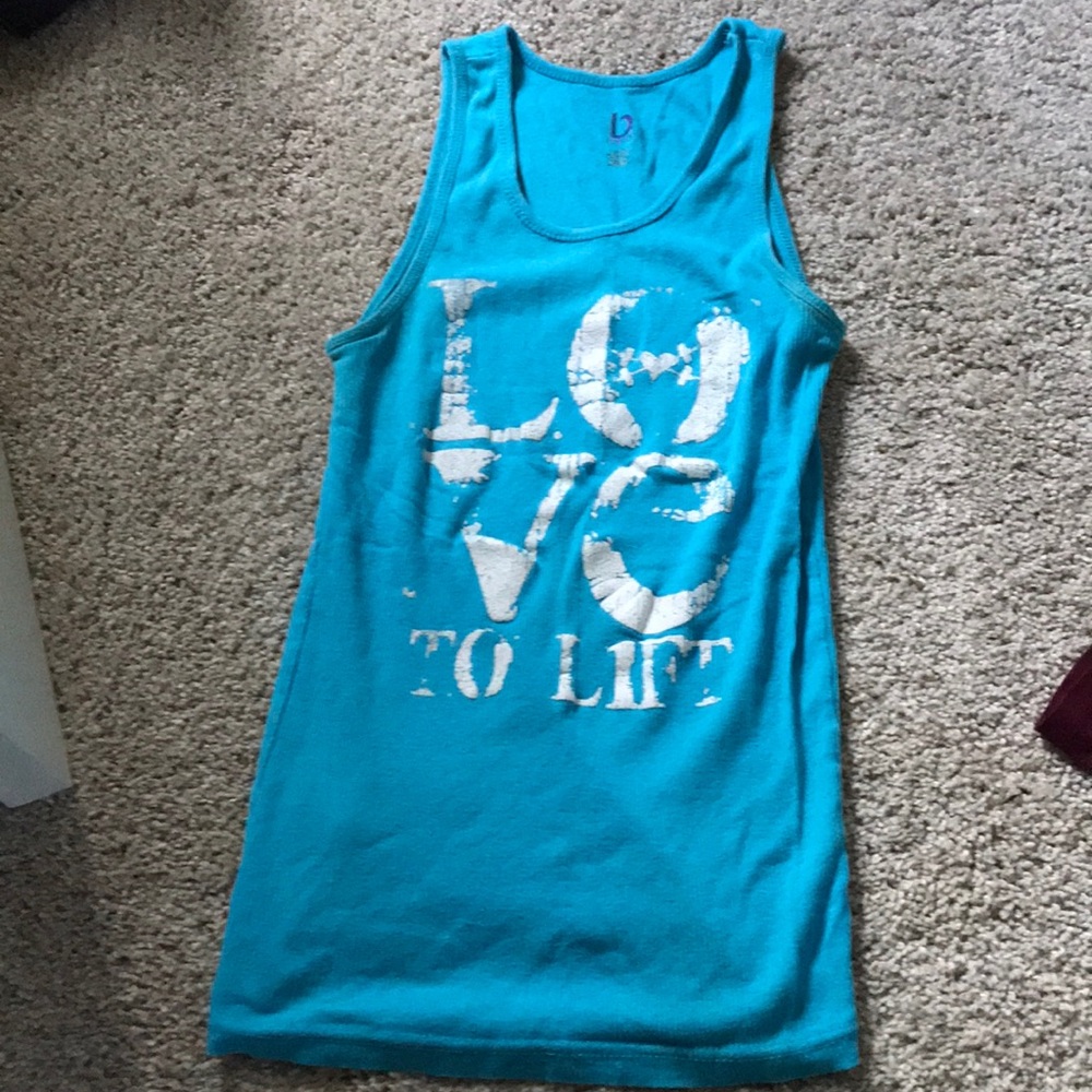 Love To Lift workout tank top
